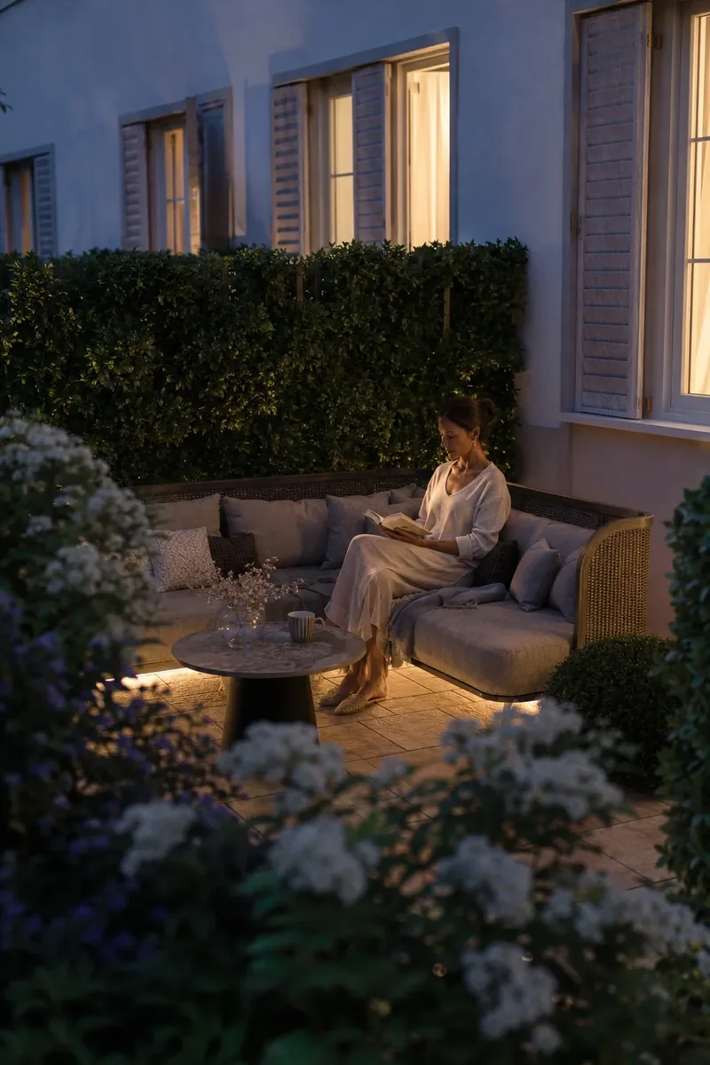 Aquila 5, Milano: giardino