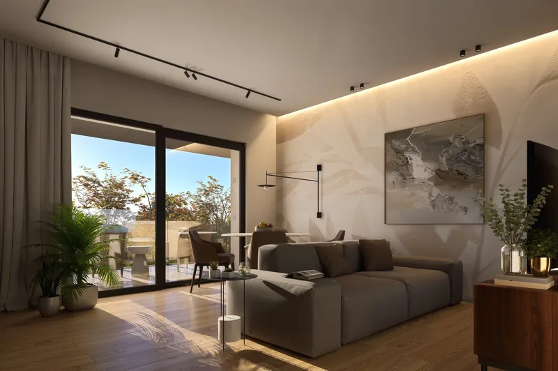 Sviluppo immobiliare, Baronissi (SA): soggiorno