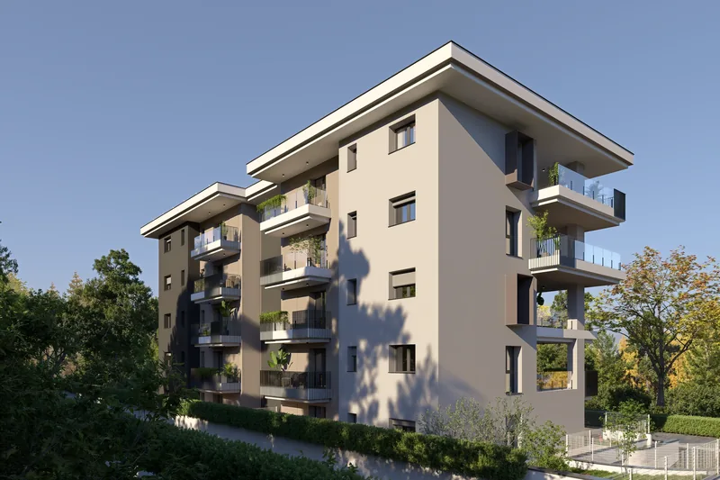Sviluppo immobiliare, Baronissi (SA): lo spigolo e le logge