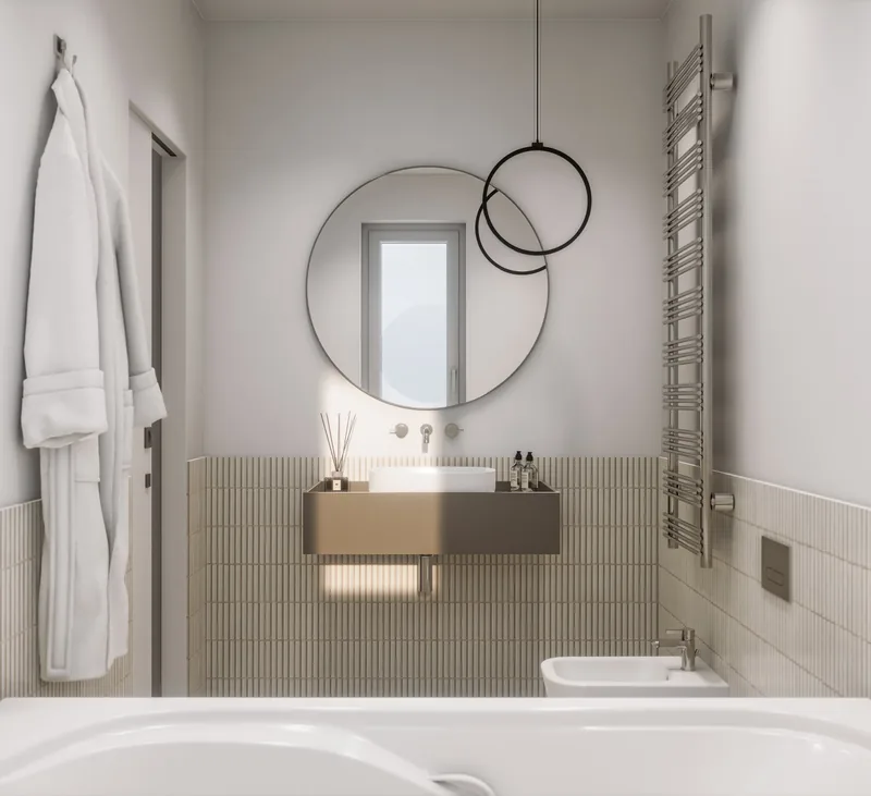 Nuova costruzione, Brindisi: bagno