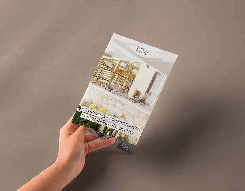 Brochure di un progetto immobiliare