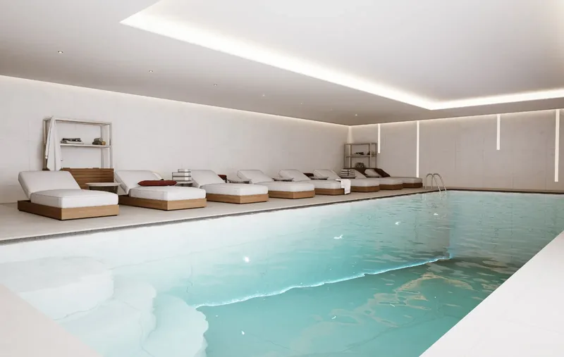 Domus Viridis, Viterbo: piscina condominiale coperta