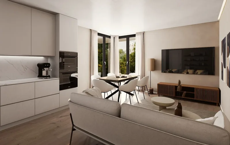 Sviluppo immobiliare, Lainate (MI): soggiorno