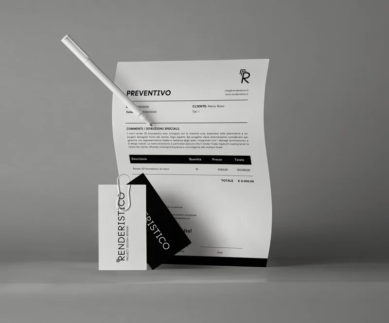Il preventivo Renderistico