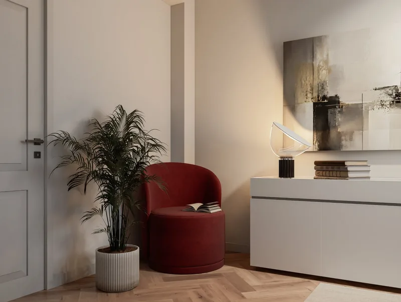 Cliente privato: angolo lettura