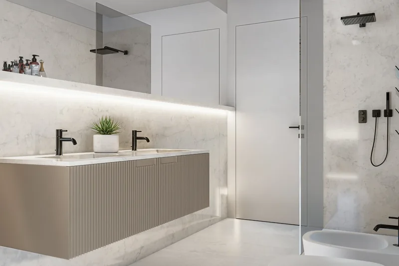 Sviluppo residenziale, Padova: bagno