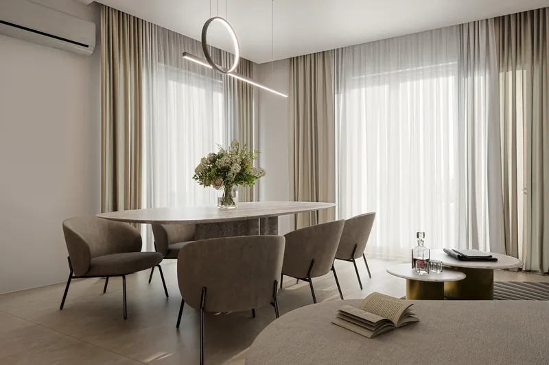 Sviluppo residenziale, Padova: zona pranzo