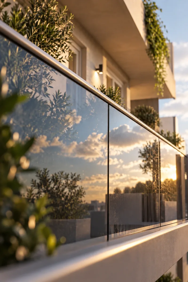 Cliente privato, Puglia: parapetti in vetro