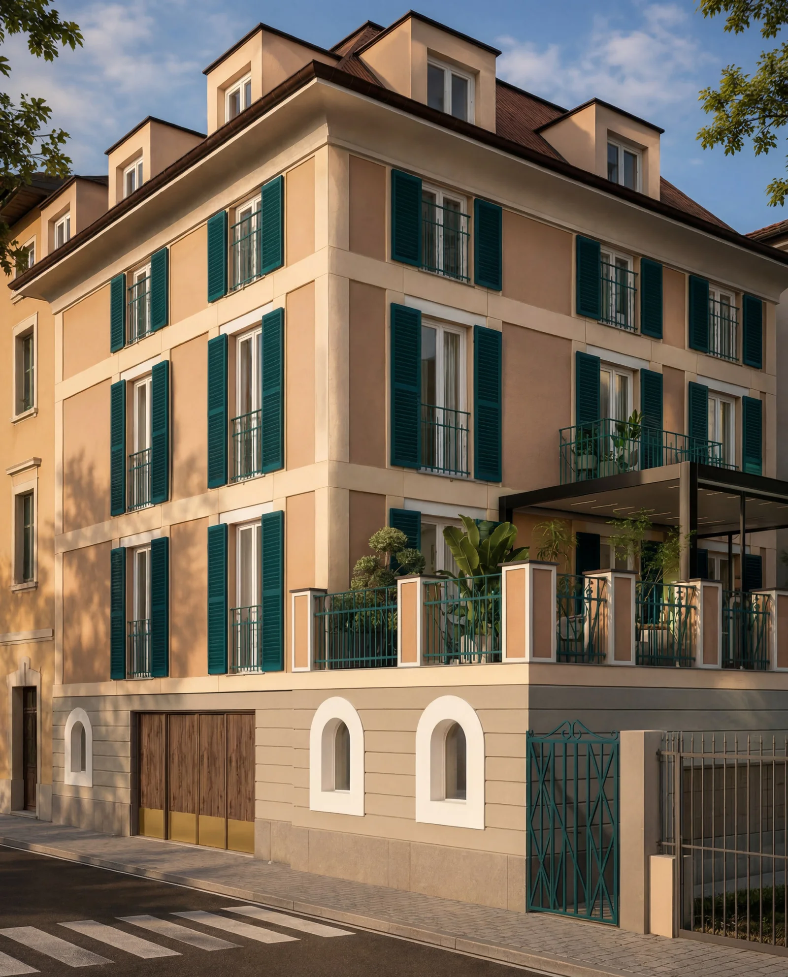 Riqualificazione, Rapallo (GE): vista esterna