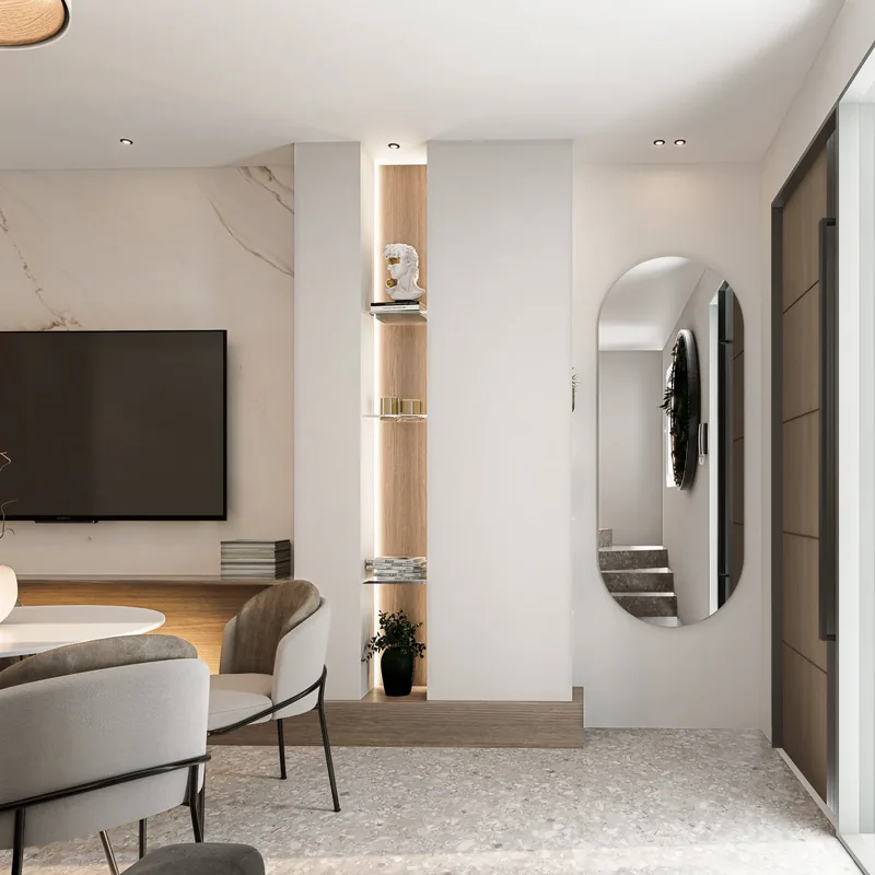 Residence del Sole, Roccasecca (FR): ingresso con nicchia