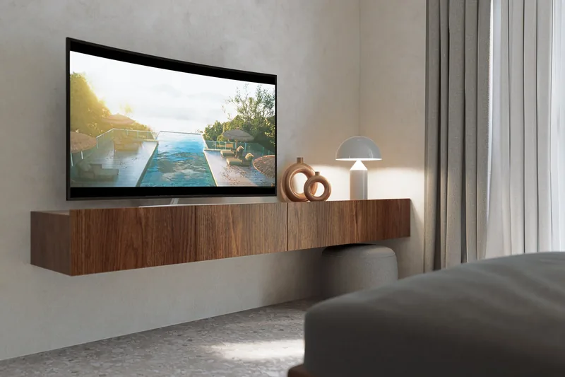 Residence del Sole, Roccasecca (FR): angolo tv in camera