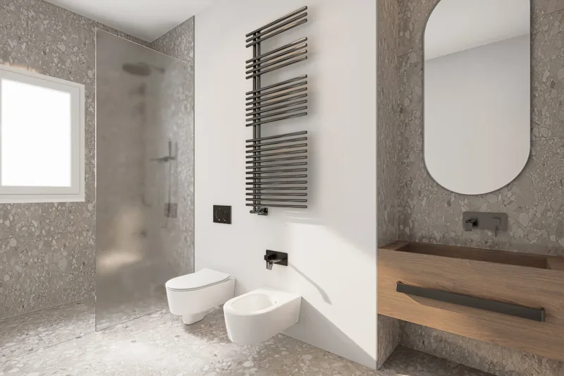 Residence del Sole, Roccasecca (FR): bagno in graniglia