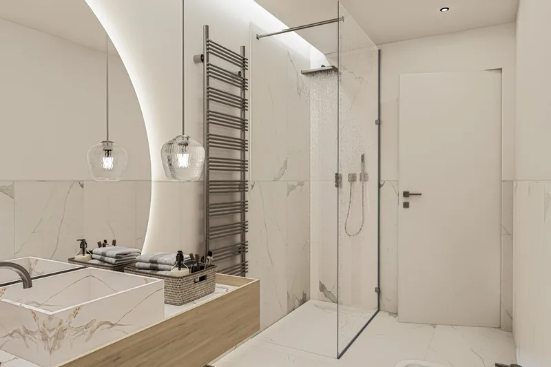 SkyLive by Gruppo Scavolo, Termoli: doccia walk-in