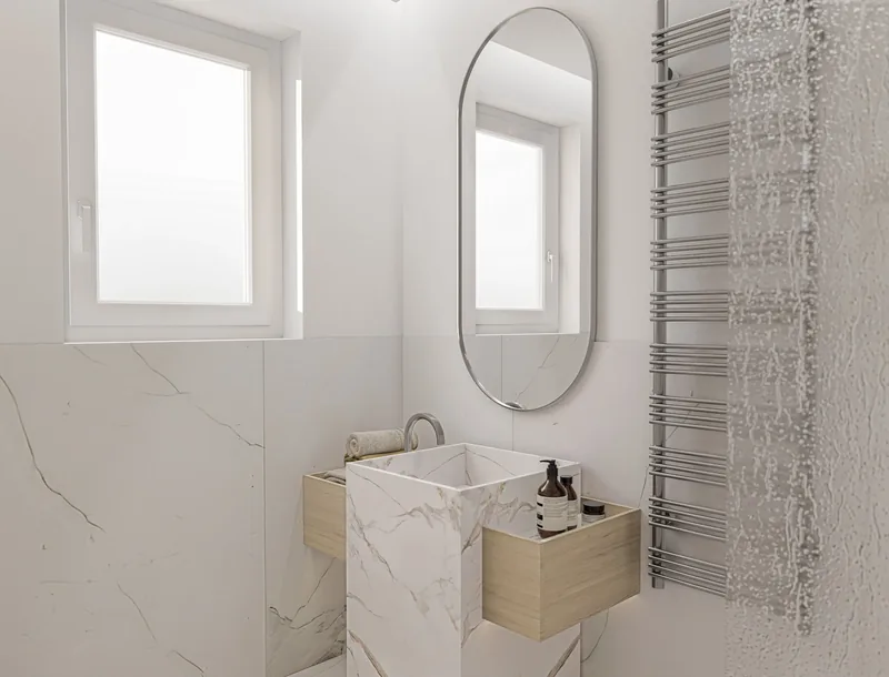 SkyLive by Gruppo Scavolo, Termoli: lavabo a colonna