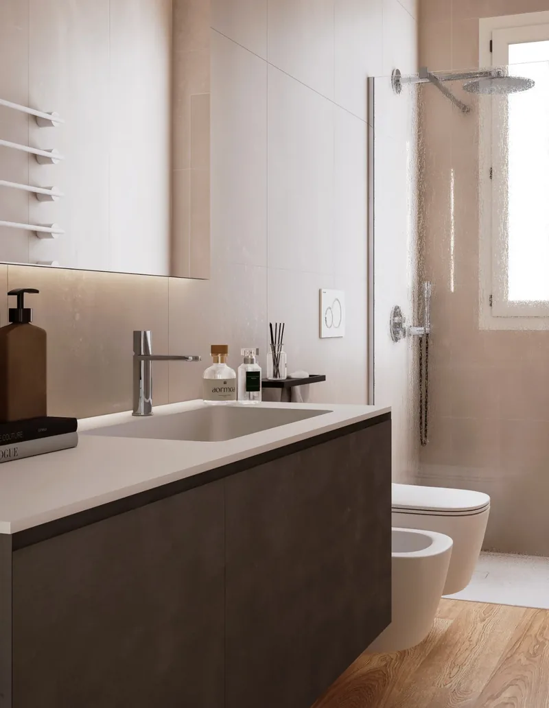 Le Terrazze di Viale Commenda, Brindisi: bagno