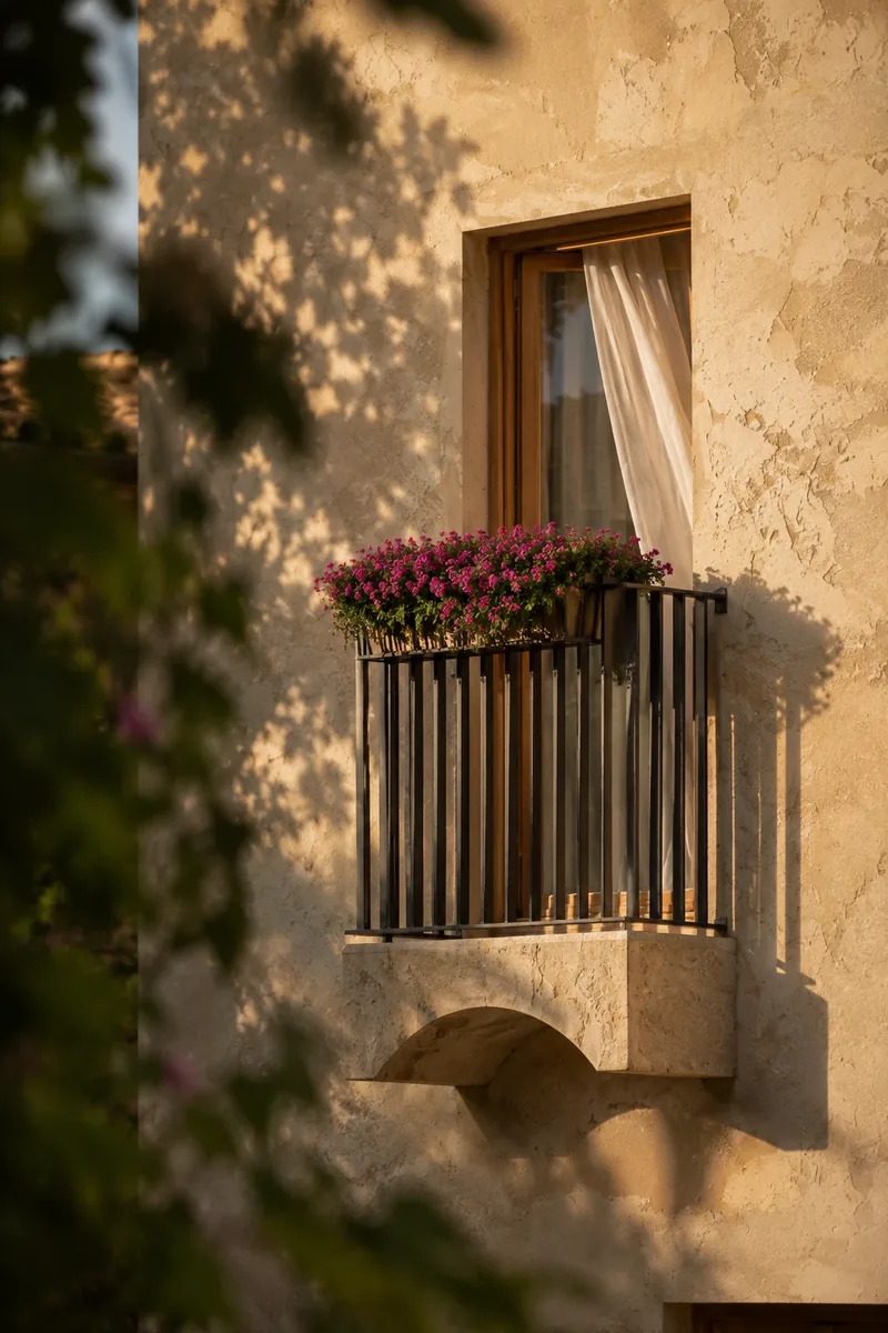 La Valle di Semifonte, Toscana: il balcone fiorito