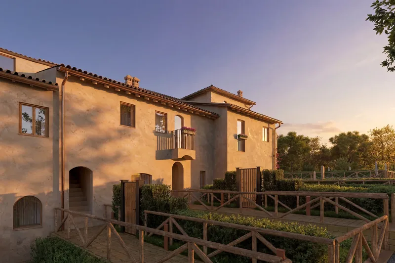 La Valle di Semifonte, Toscana: gli ingressi privati