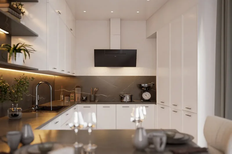 Villa Uopini Apartments, Toscana: cucina